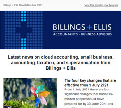 Billings _ Ellis Newsletter June 2021